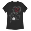 Juniors' Disney Villains Valentine's Ursula True Love Tee -Cotton Sales Store 4880748