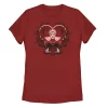 Juniors' Disney Villains Valentine's Your Heart Belongs To Me Tee -Cotton Sales Store 4880752