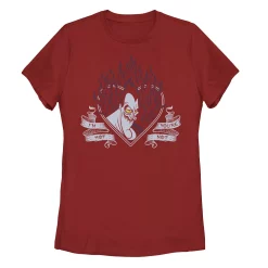 Juniors' Disney Villains Valentine's Hades "I'm Hot You're Not" Tee