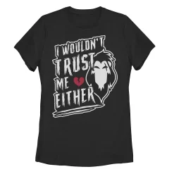 Juniors' Disney Villains Valentine's Scar Tee