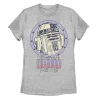 Juniors' Star Wars R2-D2 Droid For Me Valentine's Day Tee -Cotton Sales Store 4943772 Athletic Heather