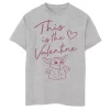 Boys 8-20 Star Wars: The Mandalorian The Child aka Baby Yoda This Is Valentine's Day Graphic Tee -Cotton Sales Store 4962809
