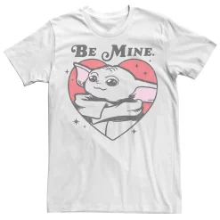 Big & Tall Star Wars The Mandalorian "Be Mine" Tee