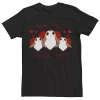 Big & Tall Star Wars A-Porg-Able Hearts Tee