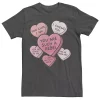 Big & Tall Star Wars Valentines Candy Heart Quotes Tee -Cotton Sales Store 4994917