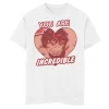 Boys 8-20 Marvel Hulk Incredible Heart Comic Graphic Tee -Cotton Sales Store 5000431