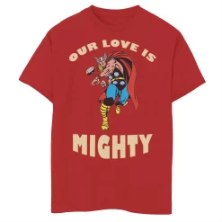 Boys 8-20 Marvel thor Mighty Love Graphic Tee