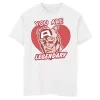 Boys 8-20 Marvel Captain America Legendary Heart Comic Graphic Tee -Cotton Sales Store 5000439