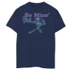 Boys 8-20 Marvel Black Panther Be Mine Valentine Poster Graphic Tee -Cotton Sales Store 5000466