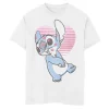 Disney's Lilo & Stitch Boys 8-20 Valentine's Day Stitch Retro Heart Graphic Tee -Cotton Sales Store 5002293
