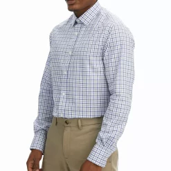 Men's Haggar Slim-Fit Premium Comfort Spread-Collar Dress Shirt -Cotton Sales Store 5061175 ALT2