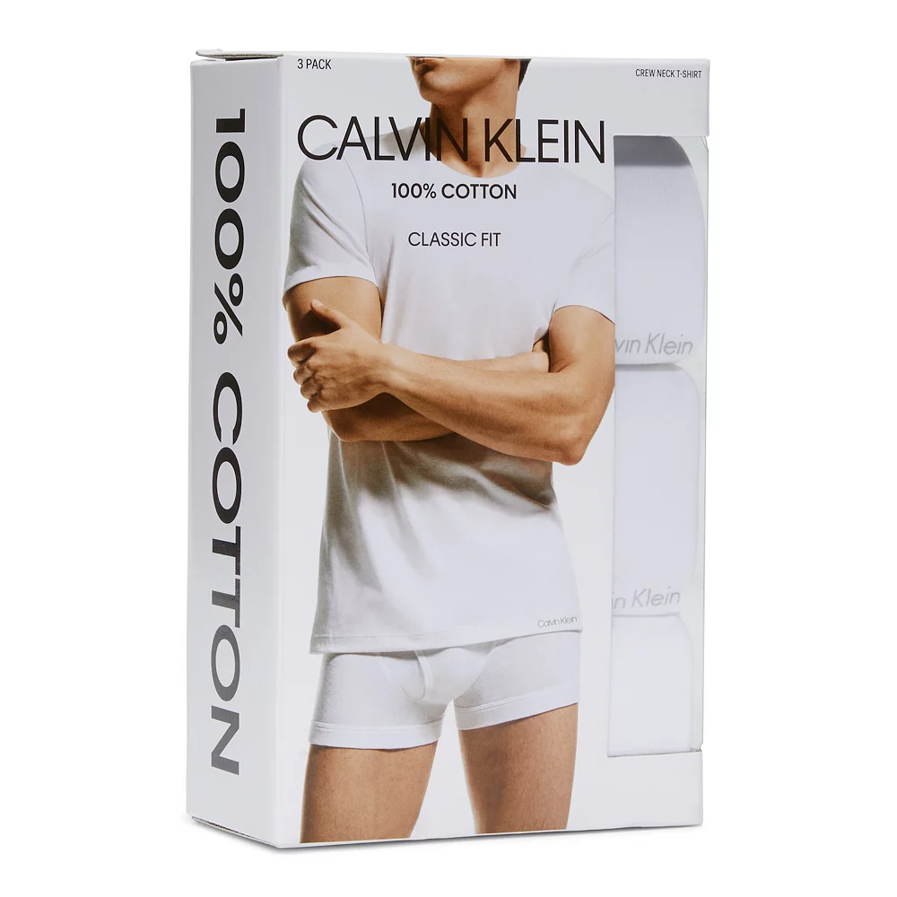 Men's Calvin Klein 3-pack Crewneck Tees 8 Men's Calvin Klein 3-pack Crewneck Tees - Image 6