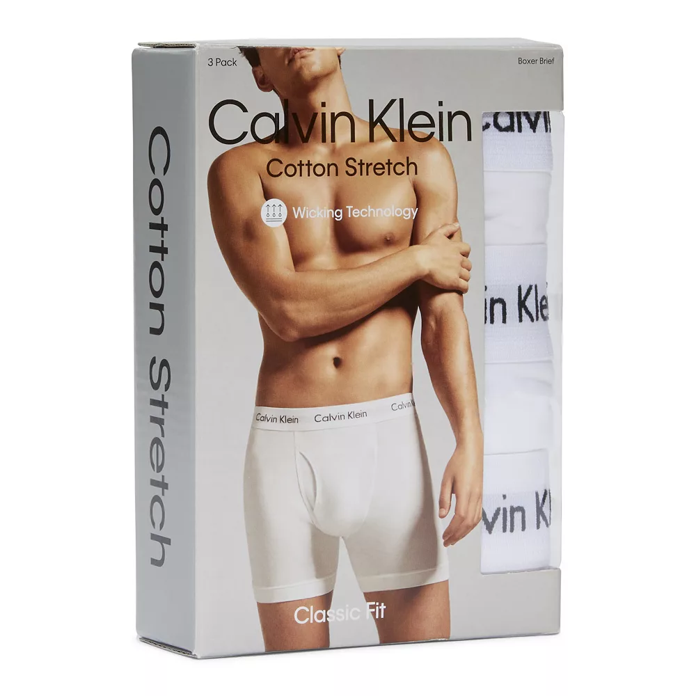 Men's Calvin Klein 3-pack Cotton Stretch Boxer Briefs 16 Men's Calvin Klein 3-pack Cotton Stretch Boxer Briefs - Image 14