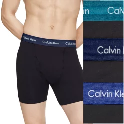 Men's Calvin Klein 3-pack Cotton Stretch Boxer Briefs 21 Men's Calvin Klein 3-pack Cotton Stretch Boxer Briefs -Cotton Sales Store 5092182 Black Shoreline Clay