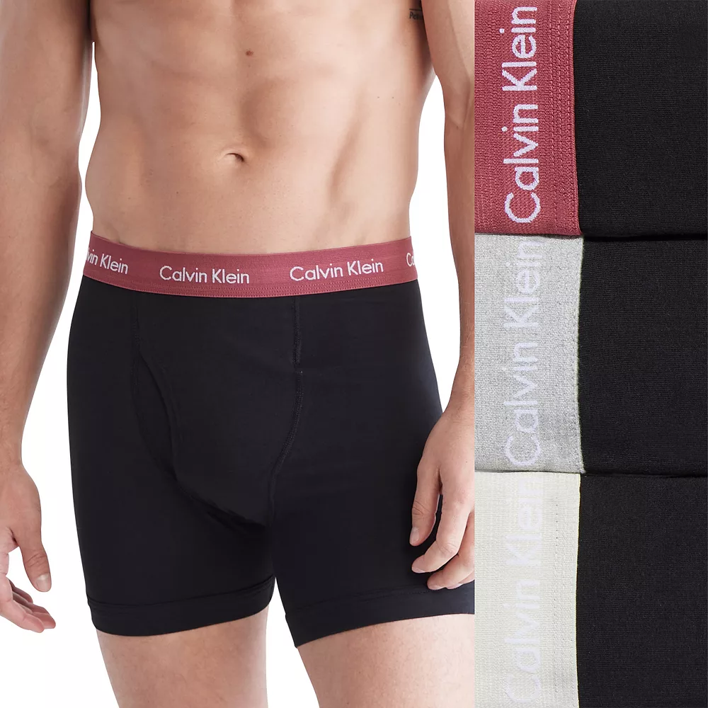 Men's Calvin Klein 3-pack Cotton Stretch Boxer Briefs 14 Men's Calvin Klein 3-pack Cotton Stretch Boxer Briefs - Image 12