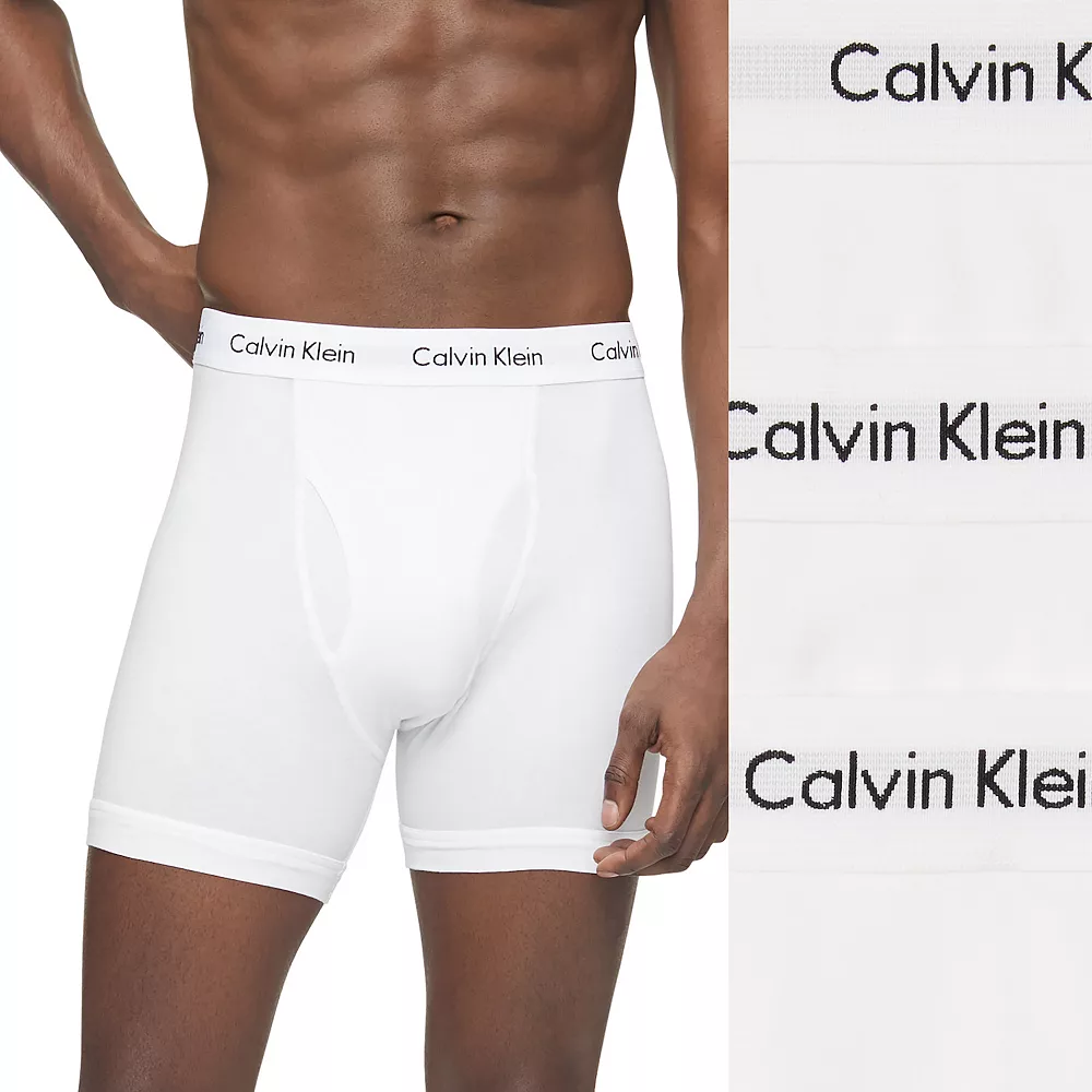Men's Calvin Klein 3-pack Cotton Stretch Boxer Briefs 5 Men's Calvin Klein 3-pack Cotton Stretch Boxer Briefs - Image 3