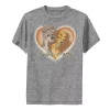 Disney's Lady & The Tramp Boys 8-20 Vintage Valentine Performance Graphic Tee -Cotton Sales Store 5096688