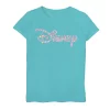 Girls 7-16 Disney Valentine's Day Candy Hearts Logo Graphic Tee -Cotton Sales Store 5174476