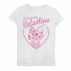 Girls 7-16 Disney Lilo & Stitch Valentine's Day Stitch Is My Valentine Graphic Tee -Cotton Sales Store 5174484