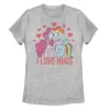 Juniors' My Little Pony "I Love Hugs" Graphic Tee -Cotton Sales Store 5222369