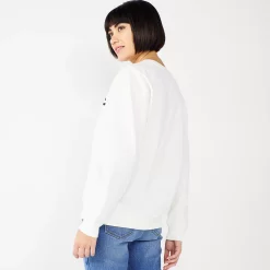 Women's Celebrate Togehter™ Fleece Love Graphic Sweatshirt -Cotton Sales Store 5234789 ALT