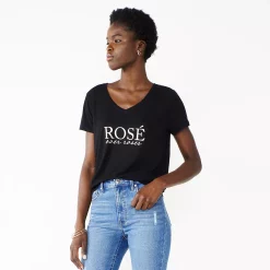 Women's Celebrate Togehter™ Love Graphic Tee -Cotton Sales Store 5235152 Rose