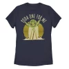 Juniors' Star Wars Yoda One For Me Yellow Hue Portrait Tee 1 Juniors' Star Wars Yoda One For Me Yellow Hue Portrait Tee -Cotton Sales Store 5240894