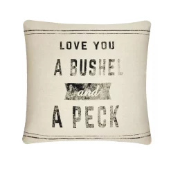 Sonoma Goods For Life® Feather Fill Love You Farmhouse Throw Pillow