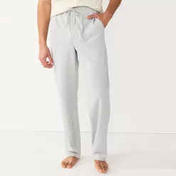 Men's Sonoma Goods For Life® Knit Pajama Pants -Cotton Sales Store 5271170 Grey Herringbone