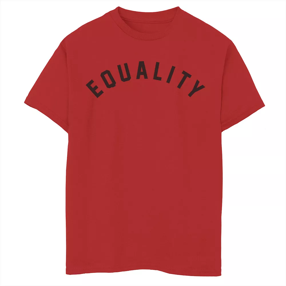 Boys 8-20 Equality Text Tee 3 Boys 8-20 Equality Text Tee