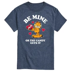 Men's Garfield Be Mine Tee -Cotton Sales Store 5545020 Blue