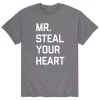 Big & Tall "Mr. Steal Your Heart" Valentine's Day Tee
