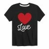 Boys 8-20 Valentine's Day Heart Love Graphic Tee -Cotton Sales Store 5593546