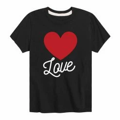 Boys 8-20 Valentine's Day Heart Love Graphic Tee