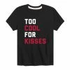 Boys 8-20 Too Cool For Kisses Graphic Tee -Cotton Sales Store 5593558