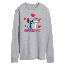 Men's Pete the Cat Groovy Long-Sleeve Tee
