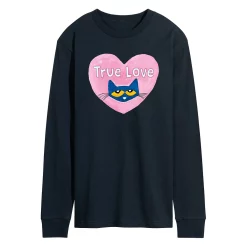 Men's Pete the Cat True Love Long-Sleeve Tee