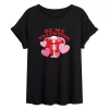 Juniors' SpongeBob SquarePants Squidward "Be My Valentine" Flowy Tee -Cotton Sales Store 5634879