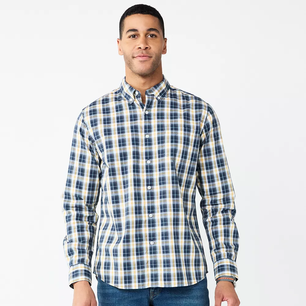 Men's Sonoma Goods For Life® Perfect-Length Button-Down Shirt 20 Men's Sonoma Goods For Life® Perfect-Length Button-Down Shirt - Image 18