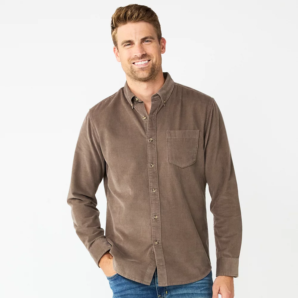 Men's Sonoma Goods For Life® Perfect-Length Button-Down Shirt 8 Men's Sonoma Goods For Life® Perfect-Length Button-Down Shirt - Image 6