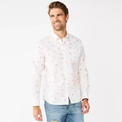 Men's Sonoma Goods For Life® Perfect-Length Button-Down Shirt 38 Men's Sonoma Goods For Life® Perfect-Length Button-Down Shirt -Cotton Sales Store 5642085 Plants