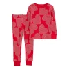 Toddler Carter's Hearts Pajamas 1 Toddler Carter's Hearts Pajamas -Cotton Sales Store 5679564