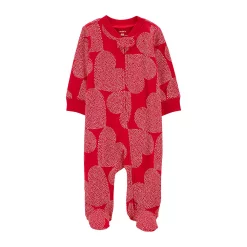 Baby Carter's Valentine's Day 2-Way Zip Cotton Sleep & Play