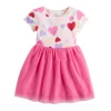 Toddler Girl Jumping Beans® Hearts Pattern Tutu Dress