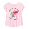 Toddler Girl Jumping Beans® Star Wars: The Mandalorian Grogu aka Baby Yoda Hearts Graphic Tee -Cotton Sales Store 5854789