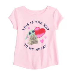 Toddler Girl Jumping Beans® Star Wars: The Mandalorian Grogu aka Baby Yoda Hearts Graphic Tee