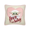 Celebrate Together™ Valentine's Day Disney's Grogu Love is the Way Throw Pillow -Cotton Sales Store 5894352