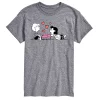 Men's Peanuts Lucy Heart Thoughts Tee -Cotton Sales Store 5954190 Gray