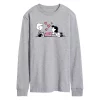 Men's Peanuts Heart Thoughts Long Sleeve Tee -Cotton Sales Store 5954244
