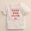 Kids 4-8 Little Co. by Lauren Conrad Organic "Love You Mean It" Graphic Tee -Cotton Sales Store 5993573